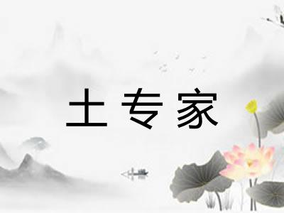 土专家