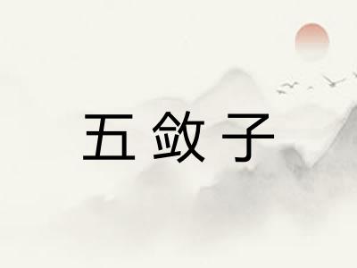 五敛子