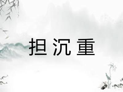 担沉重