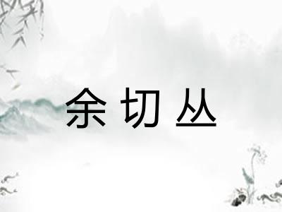 余切丛