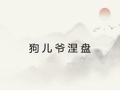 狗儿爷涅盘