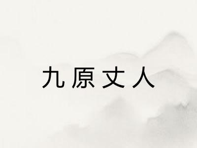 九原丈人