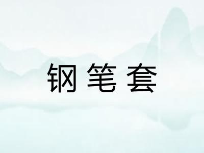 钢笔套
