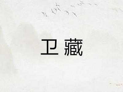 卫藏