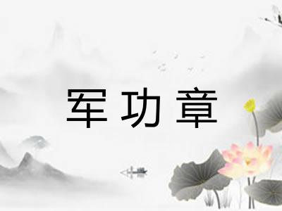 军功章