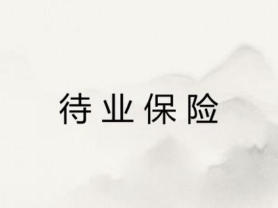 待业保险