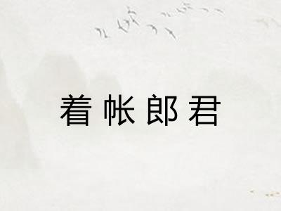 着帐郎君