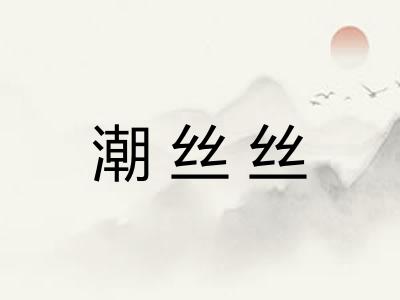 潮丝丝