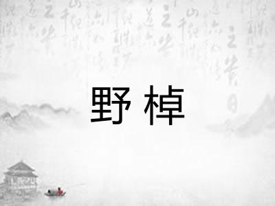 野棹
