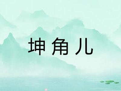 坤角儿