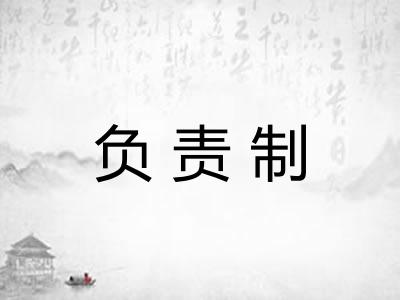 负责制