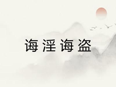 诲淫诲盗