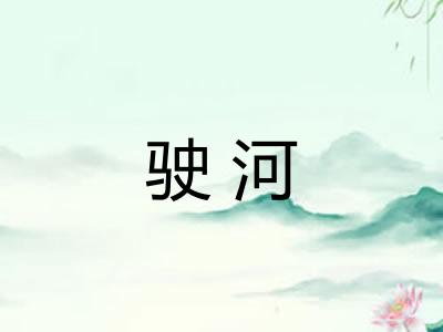 驶河
