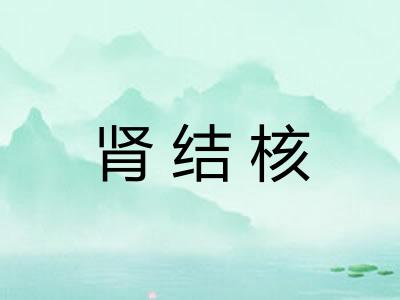 肾结核