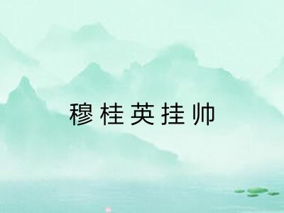 穆桂英挂帅