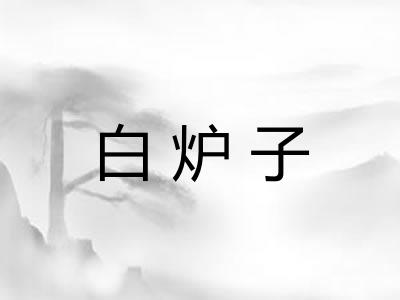白炉子