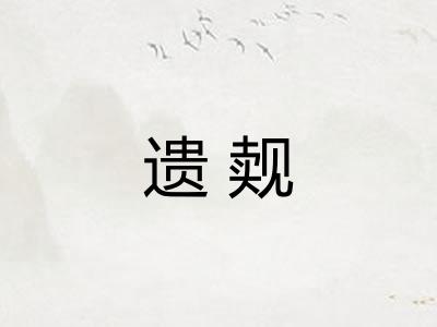 遗觌