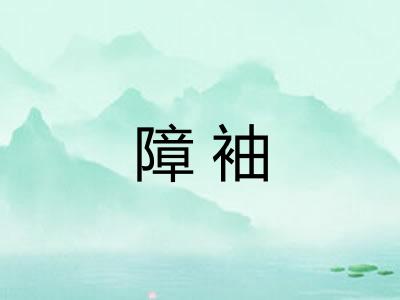 障袖