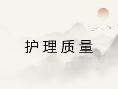 护理质量