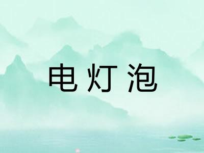 电灯泡