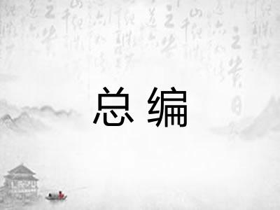 总编