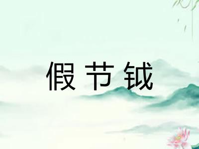 假节钺