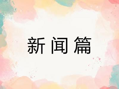 新闻篇