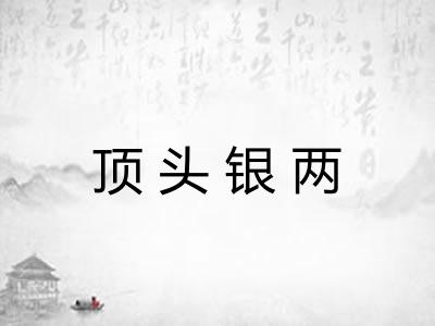 顶头银两