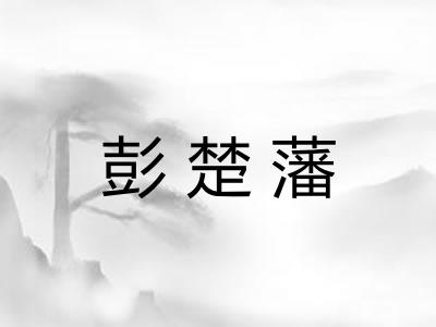 彭楚藩
