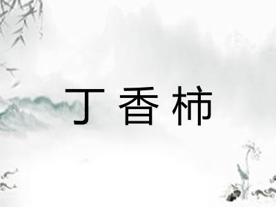 丁香柿