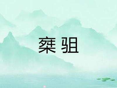 椉驵