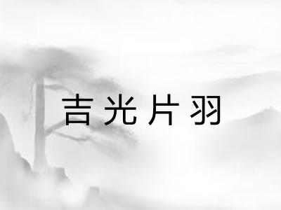 吉光片羽