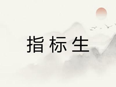 指标生