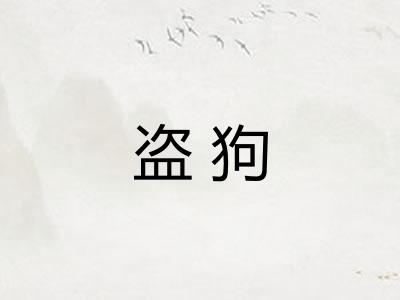 盗狗
