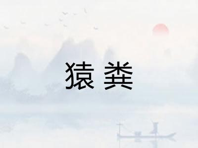 猿粪