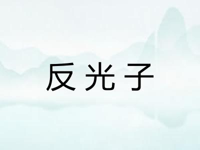 反光子