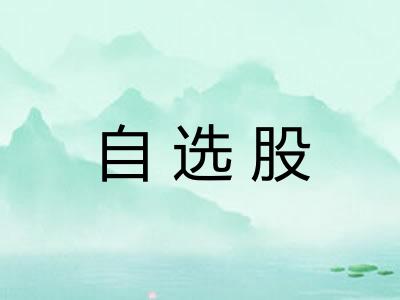 自选股