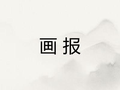 画报