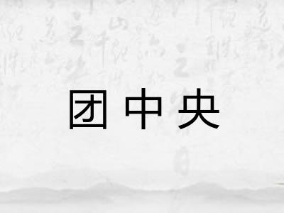 团中央