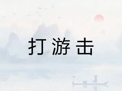 打游击