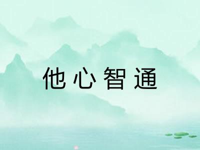 他心智通