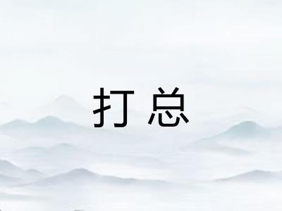 打总