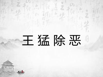 王猛除恶