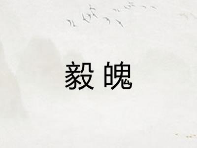 毅魄