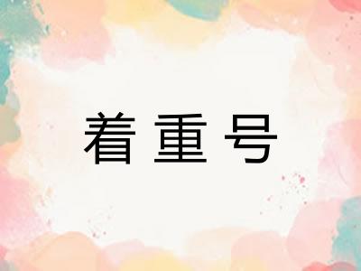 着重号