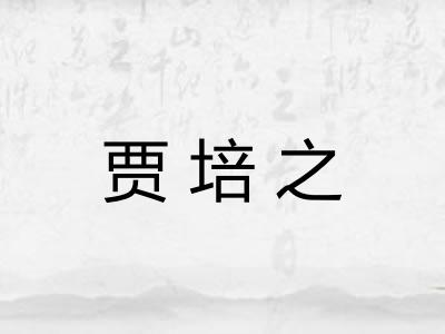 贾培之