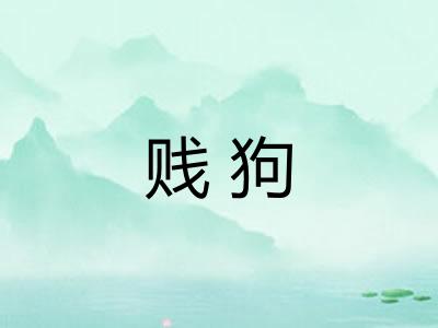 贱狗
