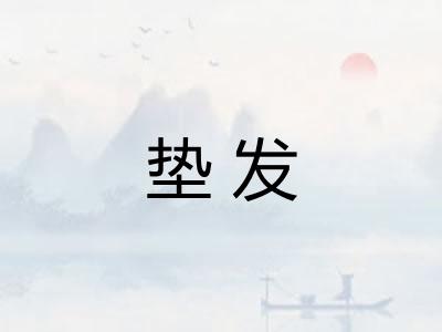 垫发