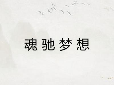 魂驰梦想