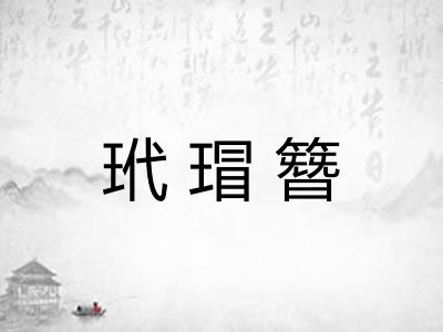 玳瑁簪